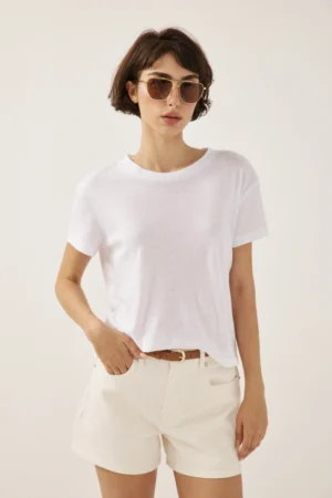 Amy Fine Rib T-Shirt