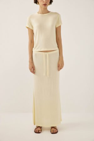 Leni Fine Rib Skirt